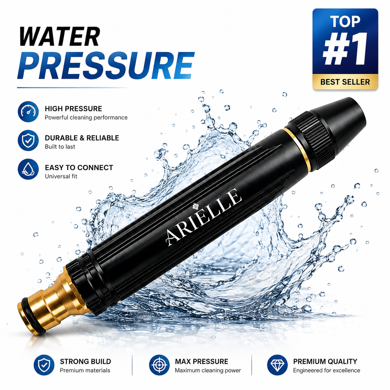 The last hose nozzle you'll ever buy